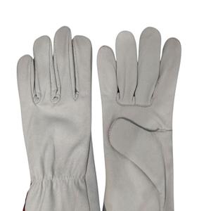 Gants de sécurité en cuir de vachette robustes avec 4 embouts pour le travail et la conduite Gants de travail pour conducteur - Product Image 4