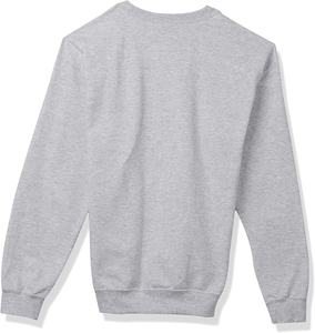 เสื้อสเวตเตอร์โอเวอร์ไซส์ลำลองสำหรับผู้ชายเสื้อสเวตเตอร์โอเวอร์ไซส์ธรรมดาสีทึบออกแบบโลโก้ได้ตามต้องการชุดฤดูหนาวพิมพ์ลายปักระบายอากาศได้ดี - Product Image 3