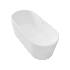 อ่างอาบน้ำแบบลอยตัว ดีไซน์โดดเด่น รุ่น FW-7711-67 ผลิตจากวัสดุ Solid Surface แข็งแรงทนทาน ทำจากอะคริลิก สำหรับ 1 คน เหมาะสำหรับอพาร์ทเมนต์ ใช้ภายในอาคาร - Product Image 4