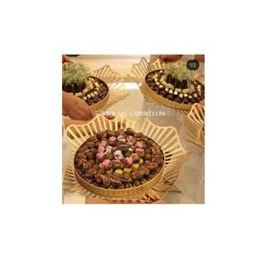 Classic Gold Plated <b>Metal</b> Iron Chocolate Serving <b>Bowl</b> Premium Quality Unique Luxury Table Top Chocolate Serving Display <b>Bowls</b> - Product Image 1