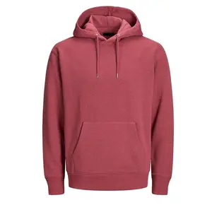 방글라데시에서 주문 로고를 가진 유기 면 남자 Eco-friendly 의류 남자의 Hoodie 주문을 받아서 만들어진 면 두건이 있는 가을 Hoodie