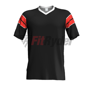 Camiseta de Fútbol Personalizada con Sublimación, 100% Poliéster, Unisex, Alta Calidad, Nombre del Equipo de Brasil, Talla y Logotipo Personalizados FITRYDER - Product Image 1