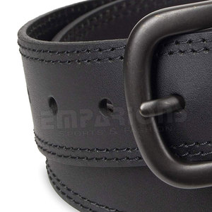 Cinturón de cuero con hebilla de Pin para hombre, cinturones informales de piel auténtica, diseño Vintage hecho a mano - Product Image 3