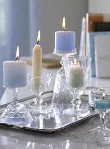 Bougeoir en verre design Offre Spéciale bougeoirs en verre de couleur cristal pour la célébration de mariage ou les centres de table de Noël - Product Image 2