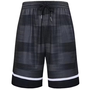 กางเกงขาสั้นผู้ชายออกกําลังกายผ้าฝ้ายระบายอากาศขนาดเข้ารูปพอดีตัว - Product Image 1