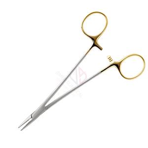 Pinza Portaagujas de Cirugía de Grado Quirúrgico Personalizada 2026, de Acero Alemán de Precisión, 5.5 Pulgadas, para Uso en Quirófano - Product Image 6