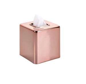 Standard Design <b>Tissue</b> <b>Box</b> High Quality Metal Customized Size <b>Tissue</b> <b>Box</b> for Hotel Ware Table Decor Napkin <b>Box</b> - Product Image 4