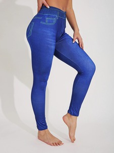 Legging de Yoga transpirable con estilo personalizado nuevo Scrunch Butt Spandex Nylon Leggings Slim Fit Leggings al por mayor para mujeres - Product Image 2