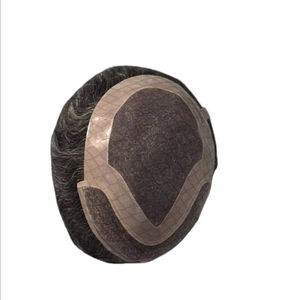 Peluca de Cabello Humano Taz Hair BD, Ondulado, Prótesis Capilar, 100% Cabello Remy Chino, con Frente de Encaje y Base Mono - Product Image 5