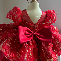 Robe de princesse Nhung Nguyen, courte, à sequins, jupe évasée, grande taille, pour bébés filles, OEM ODM, prix compétitif, style fête, fabriquée au Vietnam