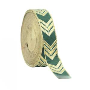 Dentelle fantaisie de 25mm pour accessoires de vêtements Projets d'artisanat de bricolage et fourniture en vrac de décoration de vêtements au meilleur prix - Product Image 1