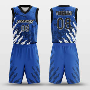 Uniforme de Baloncesto Sublimado, Conjunto de Camiseta y Pantalones Cortos de Baloncesto, Ropa Deportiva Personalizada para Equipos, Venta al por Mayor, OEM, Secado Rápido, Transpirable - Product Image 1