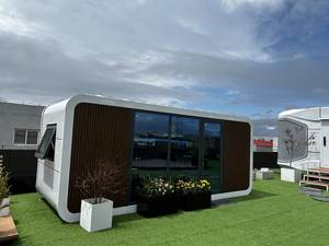 Maison préfabriquée économique en capsule de type cabine Apple à montage rapide, 1 chambre, avec salle de bain et salon pour la famille - Product Image 3