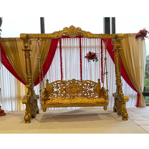 Indian Wedding Sangeet Function <b>Swing</b>/Jhula Beautiful Bridal Mehndi Stage <b>Swing</b> for Bride and Groom for Parties Australia - Product Image 1