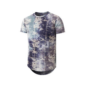 เสื้อยืดคอกลมแขนสั้นสำหรับผู้ชาย, เสื้อลำลองโอเวอร์ไซส์ฮิปฮอปพิมพ์ลายฮิปฮอปสำหรับใส่ออกกำลังกายฟิตเนส - Product Image 4