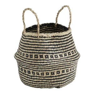 ตะกร้าหวายคุณภาพสูงรักษ์โลก พร้อมหูจับ ดีไซน์อเนกประสงค์ สีสันตามสั่ง งานฝีมือ ตะกร้าเก็บของ ผลิตในเวียดนาม - Product Image 3