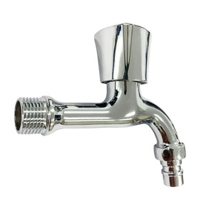 Buse en laiton Bib Cock Fabricant de robinet de jardin robuste avec bride murale Idéal pour jardin Machine à laver Toit Balcon - Product Image 1