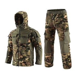 Custom Logo <b>Camouflage</b> <b>Shirts</b> and Pants Cotton Paintball Uniform Suits for Hunting and Airsoft Personalized Paintball Sets - Product Image 1