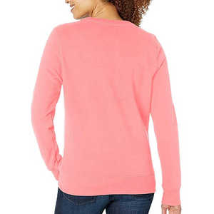 Sweat-shirts d'hiver pour femmes fabriqués au Pakistan, couleur personnalisée et logo imprimé - 100% coton molletonné, design uni avec poche - Product Image 6