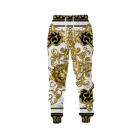 Dernier design de survêtement imprimé par sublimation pour hommes, respirant, confortable, tendance, prix raisonnable