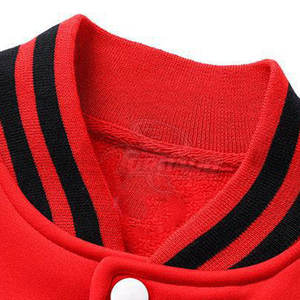 Veste d'hiver décontractée pour homme, nouvelle conception, couleur unie, avec col montant et logo frontal, haute qualité, 100% coton - Product Image 2