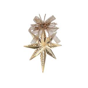 ที่แขวนประดับต้นคริสต์มาสโลหะสีทองทำมืออุปกรณ์ตกแต่งแขวนต้นคริสต์มาสสำหรับงานปาร์ตี้ปีใหม่ Xmas ที่บ้าน - Product Image 1