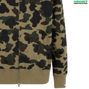 Sweat à capuche zippé pour homme 100% coton Mode d'hiver Pratique Porté décontracté toute saison - Product Image 6