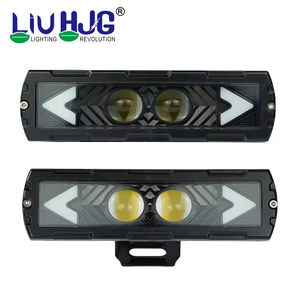 HJG 40w Barre lumineuse LED tout-terrain, combinée projecteur et faisceau large, étanche, haute luminosité, 14 pouces, pour voiture et camion - Product Image 2
