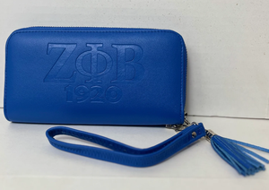 Haute qualité personnalisé Vintage sororité fraternité portefeuilles en cuir mince antivol grec lettre métal mince personnalisé vie grecque - Product Image 3