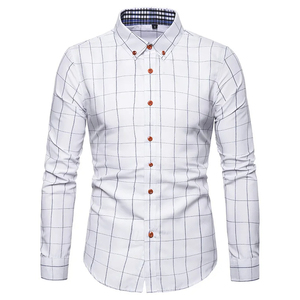 Chemise à poches en flanelle douce contrastée, design personnalisé OEM, manches longues, pour homme, vintage, respirante, écologique, 100% coton - Product Image 5