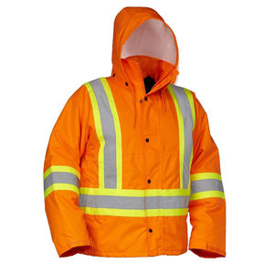 Chaquetas de Trabajo de Seguridad Reflectantes de Alta Visibilidad, Duraderas, Cómodas, Diseño OEM, Chaqueta de Trabajo Protectora para Trabajadores, Gran Venta - Product Image 1