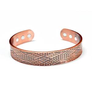 Nouvelle qualité Bracelet en cuivre torsadé bijoux accessoires de mode Bracelet Viking hommes et femmes Bracelet manchette Bracelets - Product Image 4
