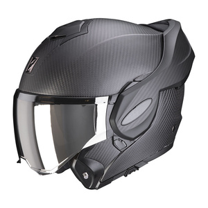 Casco Modular de Media Cara EXO-TECH EVO de Fibra de Carbono, Talla XL, Cierre Rápido para Motociclismo - Product Image 1