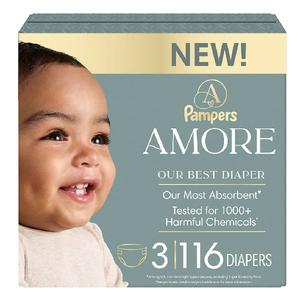 Ligne de couches de luxe Pampers Amore Premium super absorbantes, taille 3, 66 unités, au prix d'usine. - Product Image 6