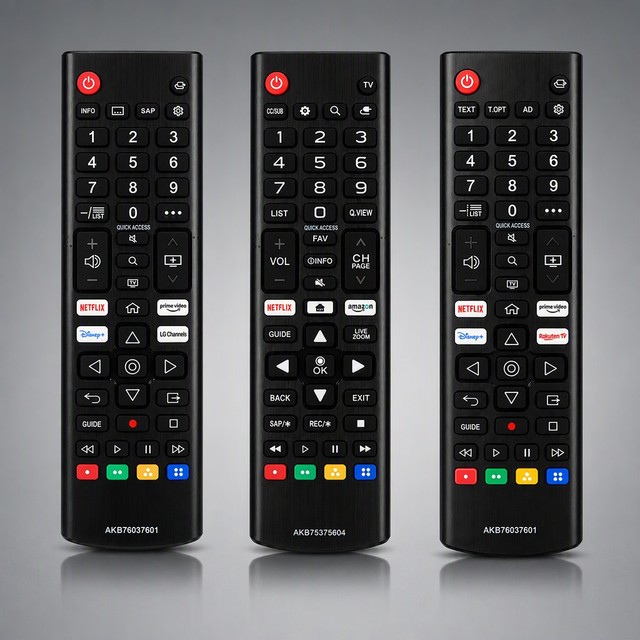 Replacement Remote Control for LG Smart LED TV AKB76037601 AKB76040302 AKB75375604