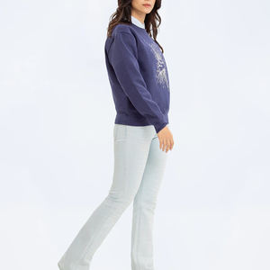 Sudaderas de Punto Largas para Mujer, Ligeras, Suaves, Casuales, Diseño Personalizado, Transpirables, Oferta - Product Image 3