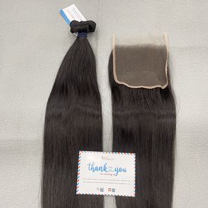 Listo para enviar 100% Extensiones de cabello humano Remy vietnamita al por mayor Cabello de trama negro natural a la venta en stock - Product Image 1