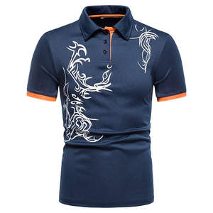 Camisetas de Manga Corta para Hombre, Venta al por Mayor, Corte Regular, Estampado, Tela de Jersey de Poliéster, Secado Rápido, Estilo Casual - Product Image 6