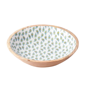 Tazón de madera para servir ensalada hecho a mano de forma redonda de calidad de lujo, diseño estándar, tazón grande moderno clásico para el hogar y la cocina - Product Image 6