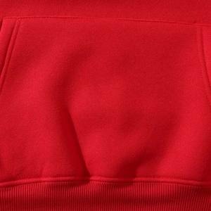 Buena calidad invierno ligero transpirable recortado Sudadera con capucha pantalones conjuntos de dos piezas chándal algodón polar pulóver hombres - Product Image 6