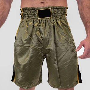 Pantalones cortos de boxeo y Muay Thai de alta calidad, cintura elástica, ropa de entrenamiento de tela ligera, pantalones cortos de boxeo para hombres de INDUSTRIAS INCREÍBLES - Product Image 4
