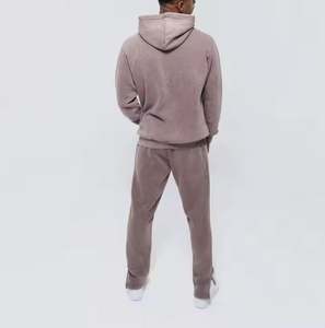 Nouveau survêtement lavé à l'acide Offre Spéciale à la mode pour hommes matériel de coton fait Street Wear de survêtement de lavage à l'acide pour hommes - Product Image 3