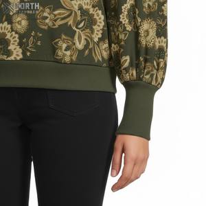 Sweat-shirt à capuche oversize en coton vierge de qualité avec logo personnalisé OEM pour hommes col rond motif solide saison d'été à capuche col en O - Product Image 3