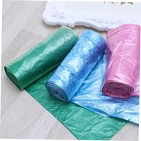 Bolsas de Basura para Cocina con Diseño Personalizado, Rollo de Bolsas de Polietileno LDPE/HDPE de Colores, Bolsas de Basura Impresas Personalizadas con Fuelle Lateral, Reciclables y Termosellables