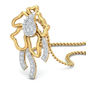 Nuevo Collar con Colgante de Flor Delicado para Mujer, Joyería Floral Bohemia con Circonita, Chapado en Oro de 18K, Amuleto de Latón, Regalo Delicado - Product Image 3