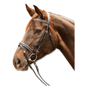 Real Leather High Quality 2019 Horse Leather Bridle High Quality Horse Snaffle Leather Bridle High Quality Fashionable Horse - Product Image 1