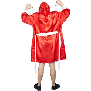 Best Selling Boxing <b>Robe</b> for Men <b>Women</b> High Quality Boxing <b>Robe</b> with Hood Custom Made in pakistani Boxing Gown - Product Image 2