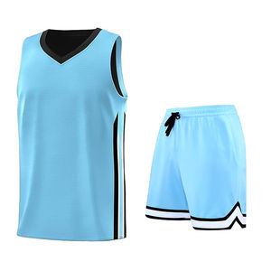 Uniforme de Baloncesto para Hombre de Último Diseño, Top sin Mangas, Tendencia, Totalmente Personalizable, Material Resistente, Uniforme de Baloncesto a Precio Económico - Product Image 1