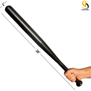 2025 profesional Color sólido negro madera béisbol Softball bate personalizado ligero jóvenes adultos estándar internacional - Product Image 6