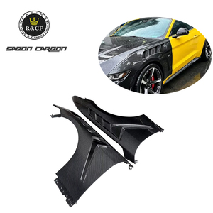 Nouveautés - Aile en fibre de carbone style GTD avec design ventilé pour Ford Mustang S650 2024-2026 PAIRE S9 - Product Image 1
